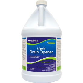 Global Industrial™ Liquid Drain Opener 1 Gallon Bottle 4/Case