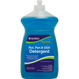 Global Industrial™ Pot Pan & Dish Detergent 28 oz. Bottle 6/Case