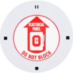 Global Industrial™ LED Sign Projector Lens Electrical Panel Do Not Block