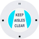 Global Industrial™ LED Sign Projector Lens Keep Aisles Clear