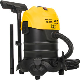 Cat® C06V Stainless Steel HEPA Wet/Dry Vacuum 6.6 Gallon Cap.