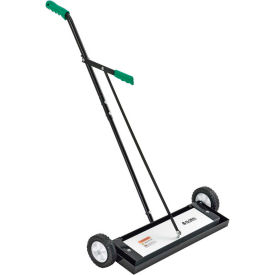 Global Industrial™ Heavy Duty Magnetic Sweeper With Release Lever 24"" Cleaning Width