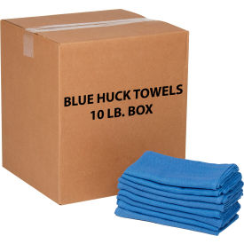 Global Industrial™ 100 Cotton Blue Huck Towels 10 Lb. Box