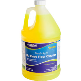 Global Industrial™ Neutral pH No Rinse Floor Cleaner 1 Gallon Bottle 4/Case