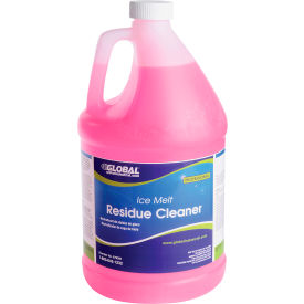 Global Industrial Ice Melt Residue Cleaner 1 Gallon Bottle 4/Case