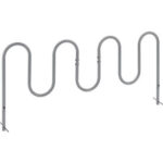 Global Industrial™ Wave Bike Rack 9-Bike Capacity Below Ground Mount Gray