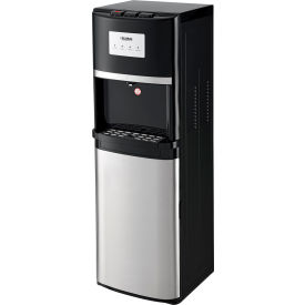 Global Industrial® Tri-Temp Non-Filtered Water Dispenser Black With Stainless