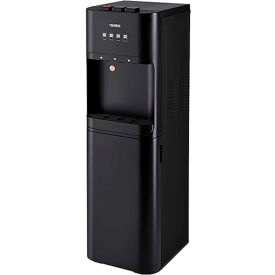 Global Industrial® Tri-Temp UV-C Filter Water Dispenser Black