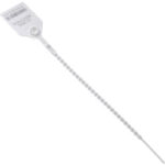 Global Industrial™ Adjustable Plastic Truck Seal 9""L White 100/Pack