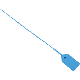 Global Industrial™ Adjustable Extinguisher Tamper Seal 9""L Med Blue 100/Pack