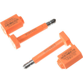 Global Industrial™ High Security Bolt Seal Orange 50/Pack