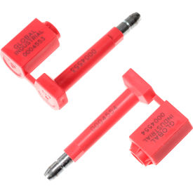Global Industrial™ High Security Bolt Seal Red 50/Pack