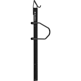 Global Industrial Indoor Vertical Bike Rack Mount Lockable 1 Bike Capacity Black