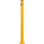 Global Industrial™ Steel Safety Bollard W/Chain Slots & Removable Cap 4.5""D x 60""H