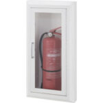 Global Industrial™ Fire Extinguisher Cabinet Semi-Recessed Fits 10 Lbs.