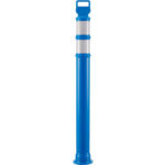 Global Industrial™ Reflective Delineator Post 49""H Blue