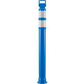 Global Industrial™ Reflective Delineator Post 49""H Blue
