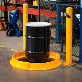 Global Industrial™ High Profile Connectable Spill Berm 5'L x 4""W x 4-1/2""H
