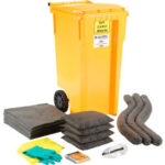 Global Industrial™ Universal Wheeled Spill Kit 30 Gallon