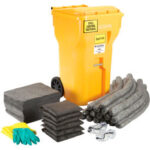 Global Industrial™ Universal Wheeled Spill Kit 65 Gallon