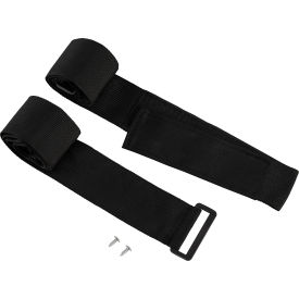 Global Industrial™ Replacement Straps for 4''-6'' Column Protectors Black