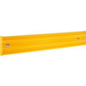 Global Industrial™ Steel Guard Rail 3-Rib 10'L Yellow