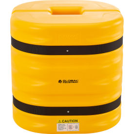 Global Industrial™ Column Protector 6"" Opening 24"" High Yellow