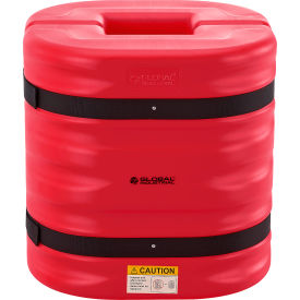 Global Industrial™ Column Protector 8"" Opening 24"" High Red