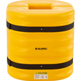 Global Industrial™ Column Protector 8"" Opening 24"" High Yellow