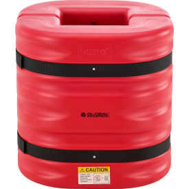 Global Industrial™ Column Protector 10"" Opening 24"" High Red