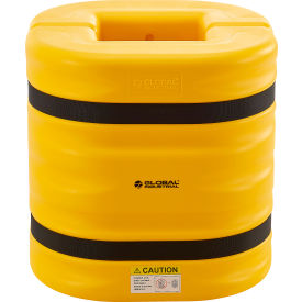 Global Industrial™ Column Protector 10"" Opening 24"" High Yellow