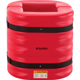 Global Industrial™ Column Protector 12"" Opening 24"" High Red