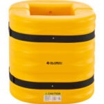 Global Industrial™ Column Protector 12"" Opening 24"" High Yellow