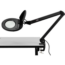 Global Industrial™ 3 Diopter LED Magnifying Lamp Black