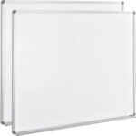 Global Industrial™ Magnetic Whiteboard - 60""W x 48""H - Steel Surface - Pack of 2