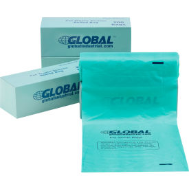 Global Industrial™ Pet Waste Plastic Bags Green 200 Bags/Roll