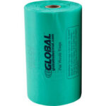 Global Industrial™ Pet Waste Plastic Bags With Tie-Handles Green 400 Bags/Roll