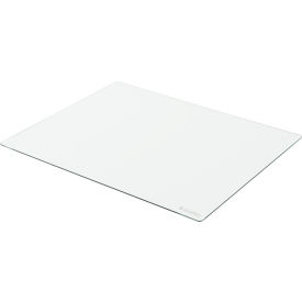 Interion® Glass Chair Mat 46""L x 36""W