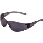 Global Industrial™ Frameless Safety Glasses Scratch Resistant Smoke Lens
