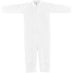 Global Industrial™ Disposable Microporous Coverall Open Wrists/Ankles White Medium 25/Case