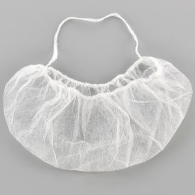 Global Industrial™ Polypropylene Beard Cover 19"" White 100/Bag