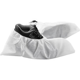 Global Industrial™ Skid Resistant Disposable Shoe Covers Size 6-11 White 150 Pairs/Case