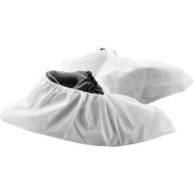 Global Industrial™ Skid Resistant Disposable Shoe Covers Size 12-15 White 150 Pairs/Case