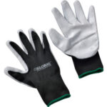 Global Industrial™ Foam Nitrile Coated Gloves Gray/Black Medium 1 Pair