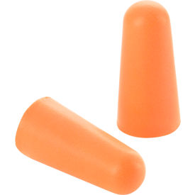 Global Industrial™ Bullet Earplugs Tapered Uncorded NRR 32 dB 200 Pairs/Box