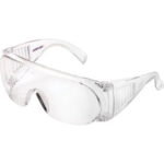 Global Industrial™ OTG Visitor Safety Glasses Clear Lens/Frame