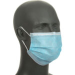 Face Mask With Ear Loops 3-Ply 50/Box