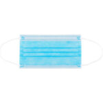 Disposable 3-Ply Face Mask Adult Size Individually Packed 50/Box