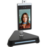 Facial Recognition & Body Temperature Camera System With Counter Stand Linux OS