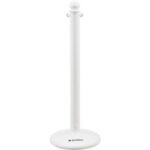 Global Industrial™ Medium Duty Plastic Stanchion Post 40""H White